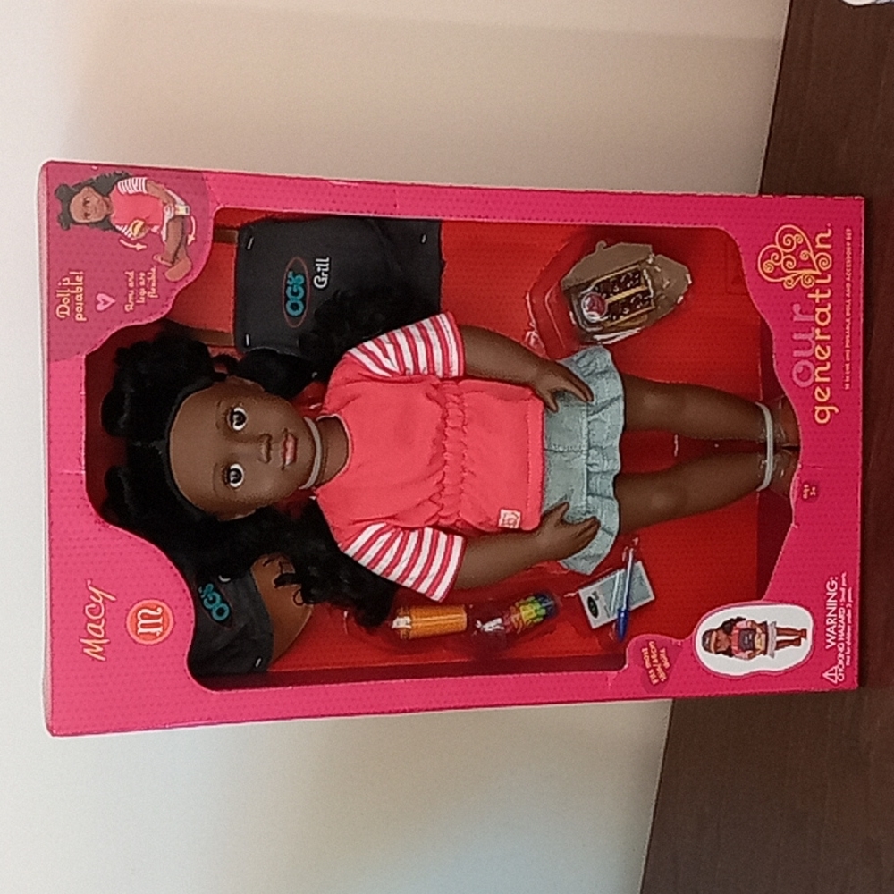 Our Generation Macy Taco & Smoothies Food Truck Doll